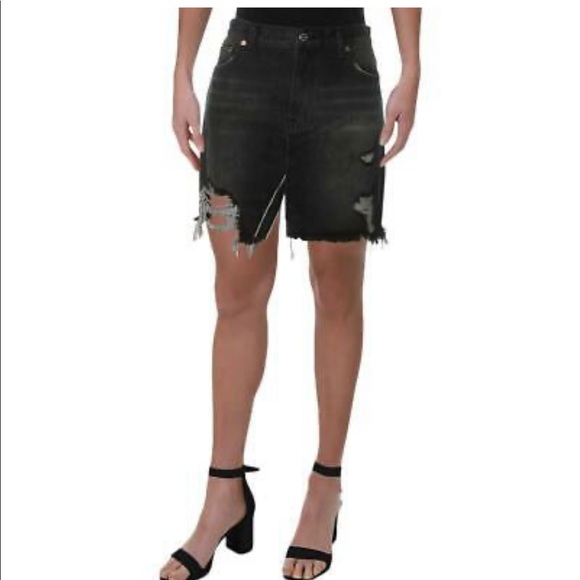 💙NWT FREE PEOPLE DISTRESSED MINI💙 - Picture 4 of 4